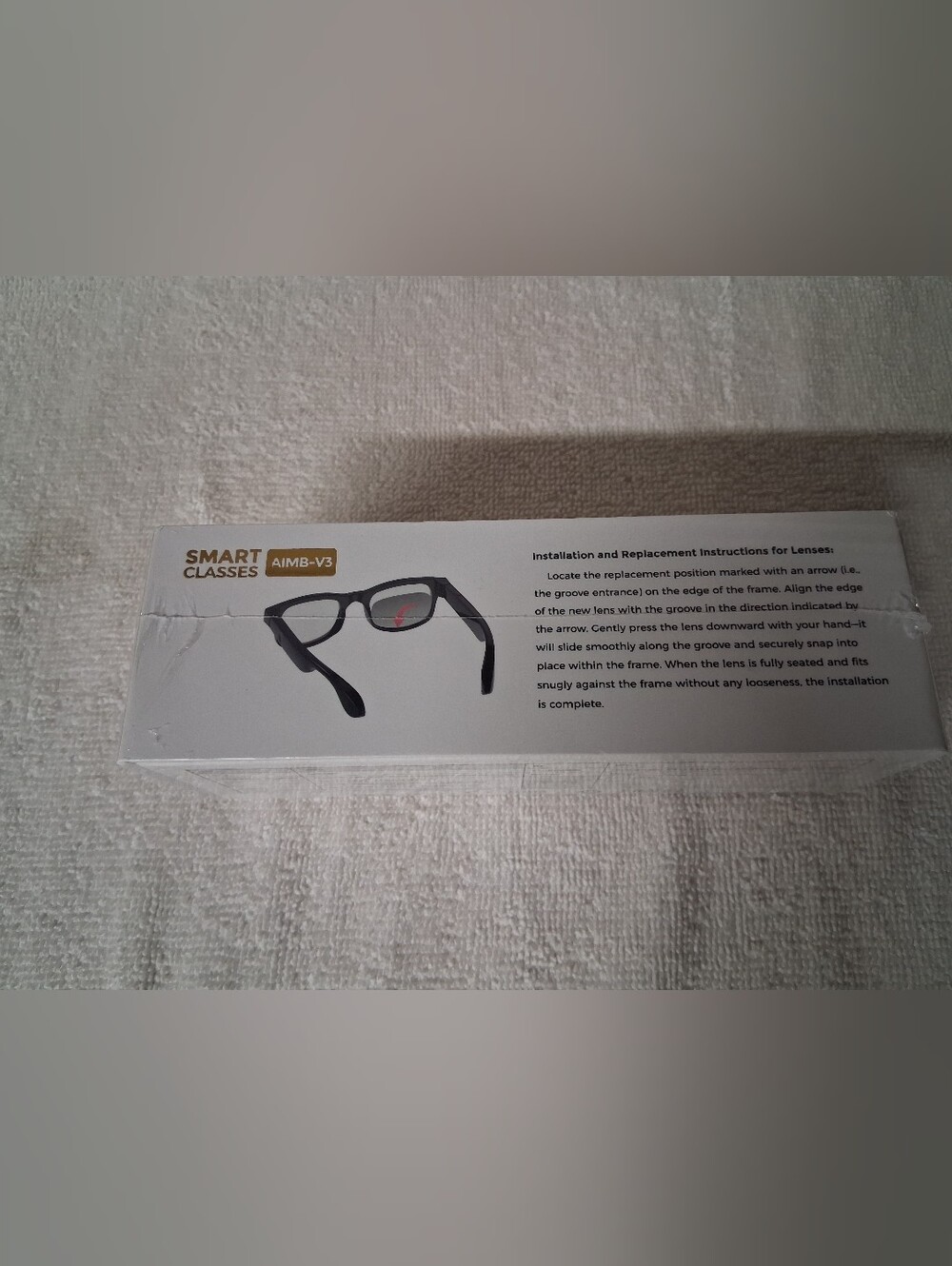 AIMB-V3 Smart Glasses in Black